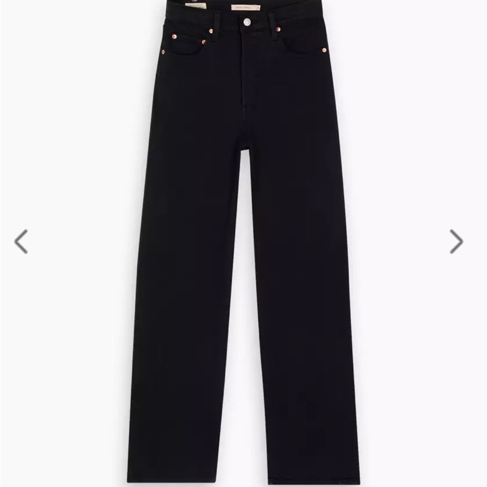 Levi's Black Straight Leg Women's Jeans